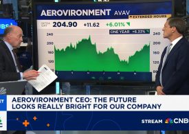 Drone maker AeroVironment shares pop 21% on earnings beat