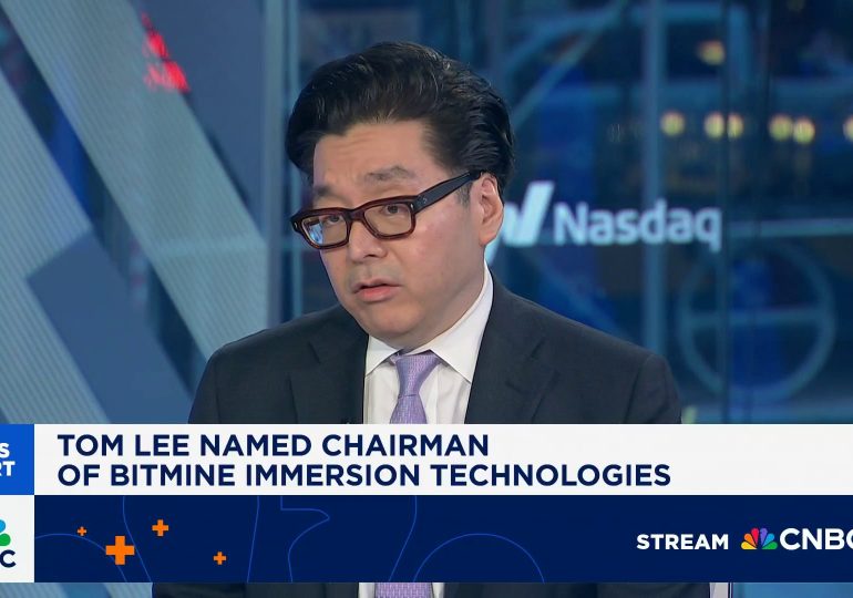 Wall Street strategist Tom Lee is aiming to create the MicroStrategy of Ethereum